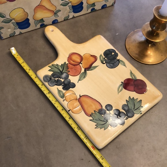 Cheese Tray Ceramic vintage comes in a box. - Picture 6 of 7